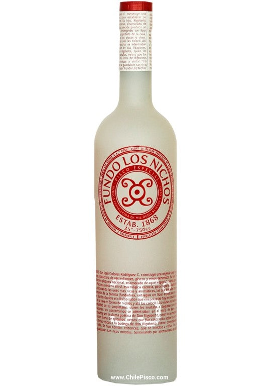 Pisco Fundo los Nichos 35º 750cc