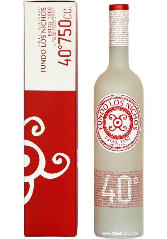 Pisco Fundo los Nichos 40º 750cc