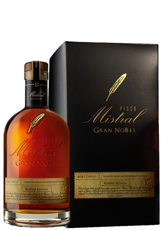 Pisco Mistral Gran Nobel 40º 750cc