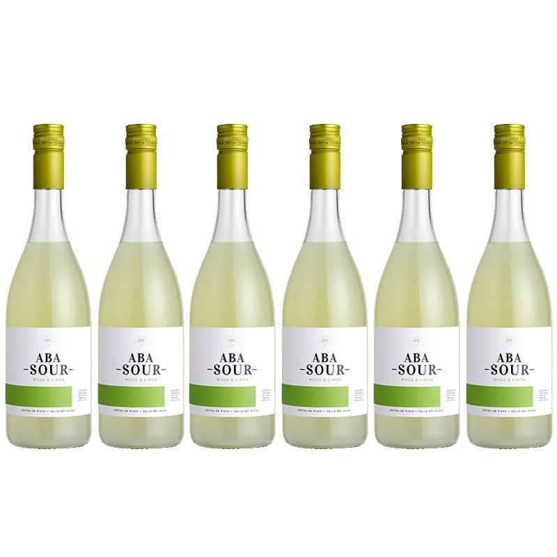 6x Pisco ABA Sour 12º 750cc