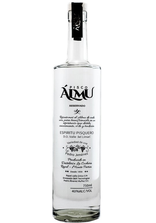 Pisco Almu Transparente 40° 750cc