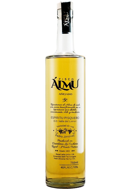 Pisco Almu Añejado 40° 750cc