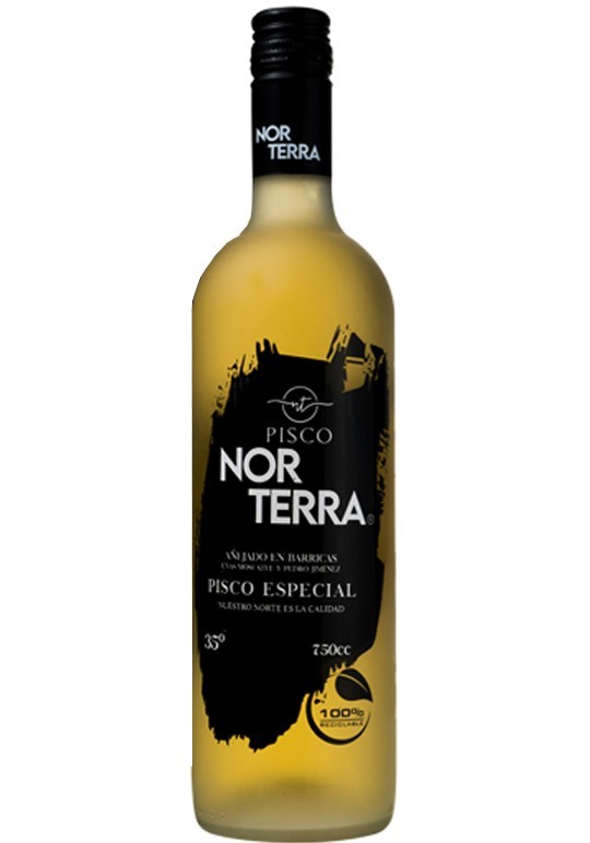 Pisco NorTerra Añejado 40° 750cc