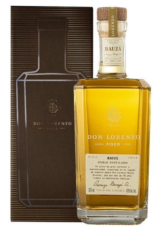 Pisco Don Lorenzo Bauza 40º 700cc