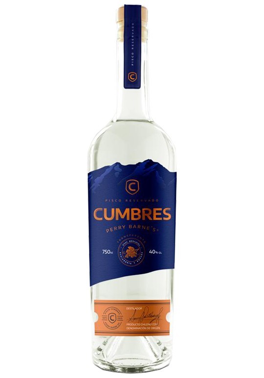 Pisco Cumbres 40º Transparente 750cc