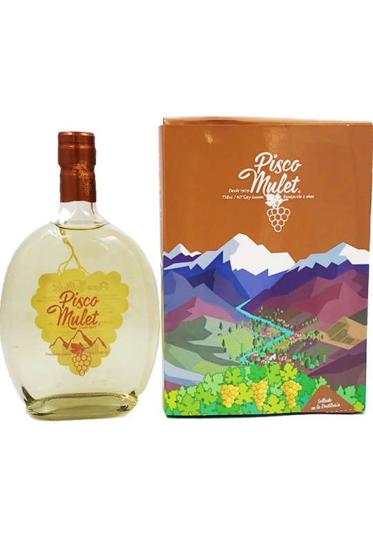 Pisco Mulet 40º 750cc