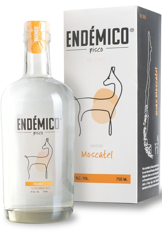 Pisco Endemico 40º Moscatel 750cc