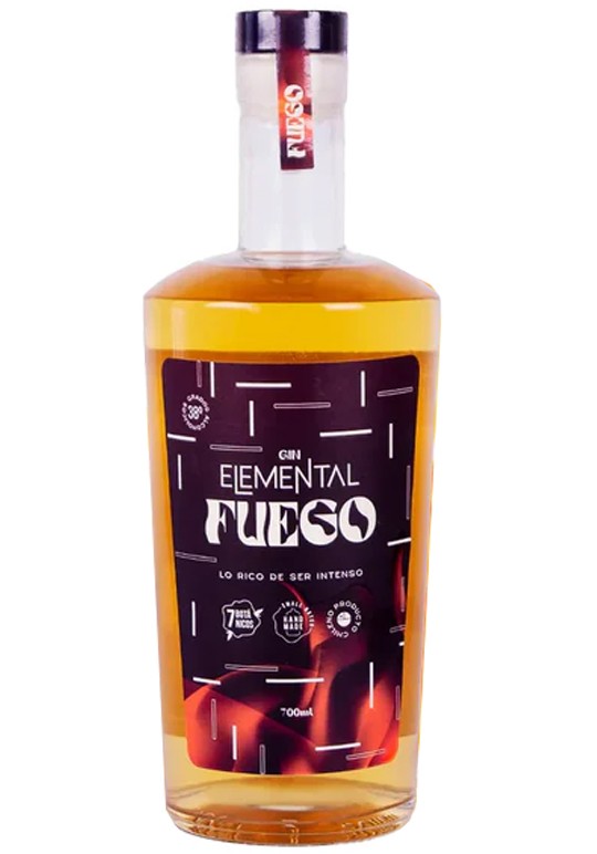 Gin Elemental Fuego 38º 700cc