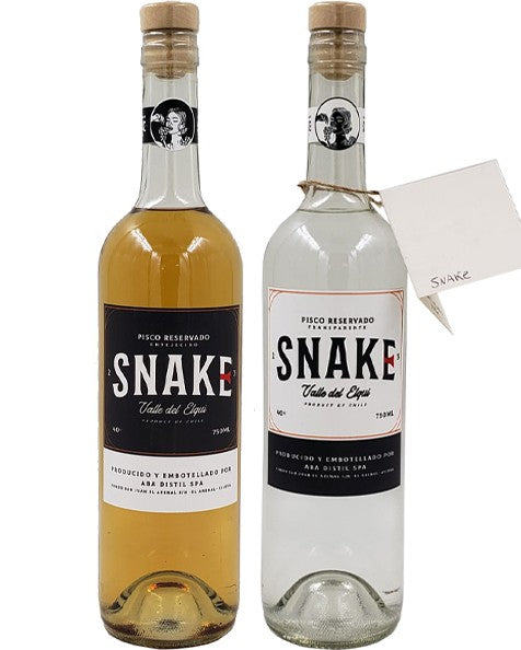Pack Familia Pisco Snake 40° 750cc