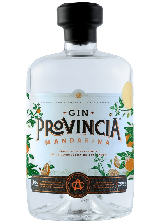 Gin Provincia Mandarina 40º 700cc