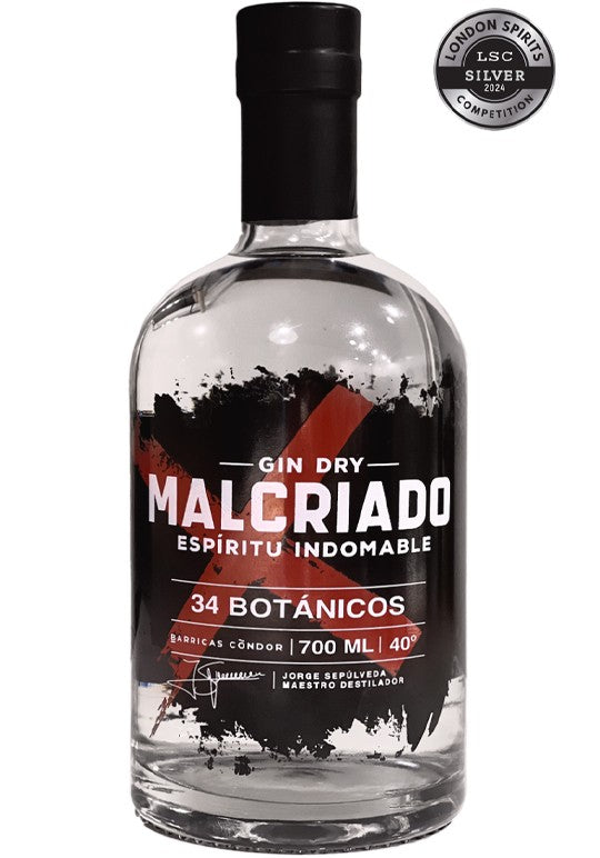 Gin Dry Malcriado 40º 700cc