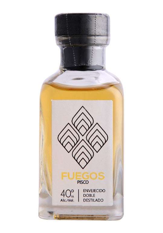 Pisco Mini Fuegos 40º Envejecido 50cc