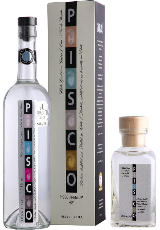 Pisco ABA 40º 750cc + Miniatura ABA 40° 50 ml