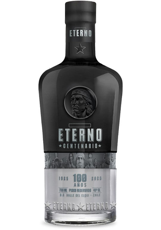 Pisco Eterno Centenario 40° Transparente 750cc