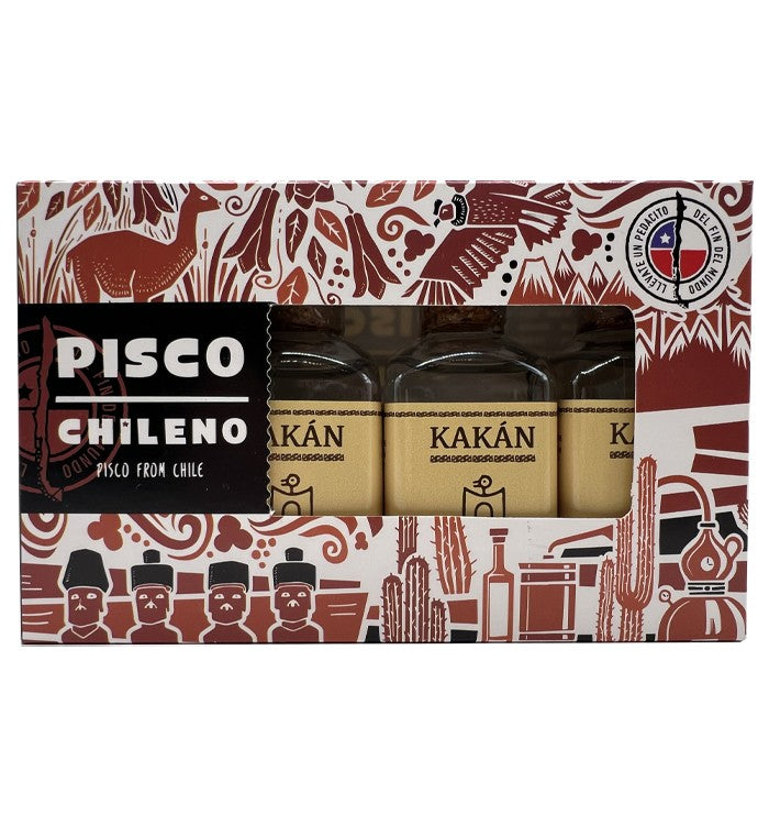 Pisco Miniatura Kakan 40º 50cc x4