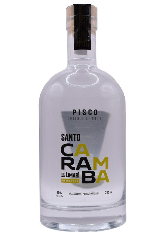 Pisco Santo Caramba 40° Transparente 750cc