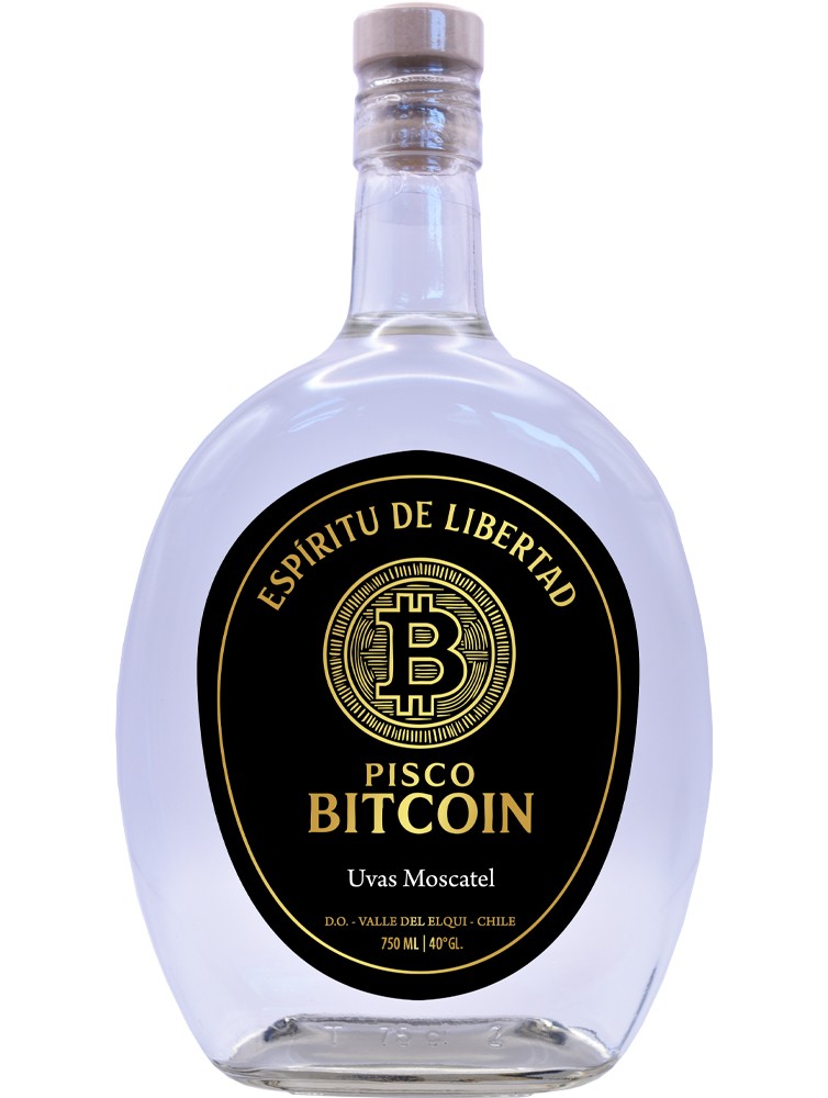 Pisco Bitcoin 40° Moscatel 750cc