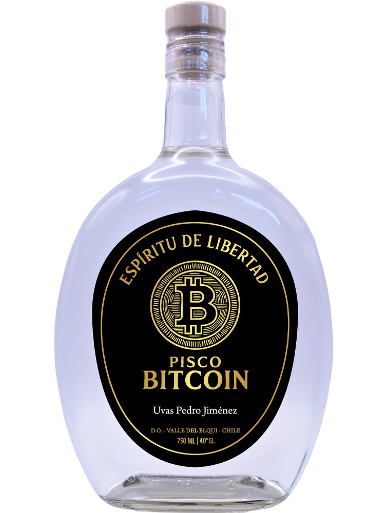 Pisco Bitcoin 40° Pedro Jimenez 750cc