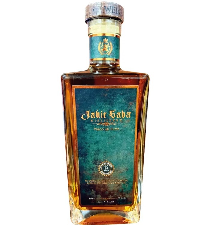 Pisco Jahir Saba 40º 12 años 750cc