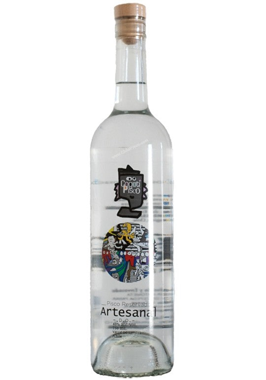 Pisco Cogoti 40º Transparente 40º 750cc