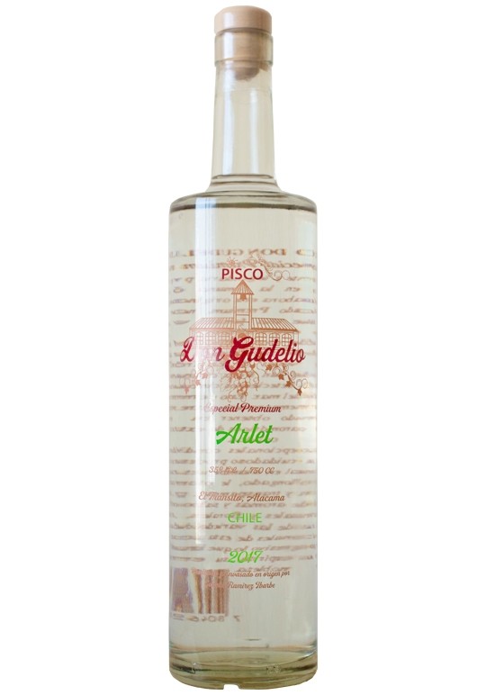 Pisco Don Gudelio Arlet 35º