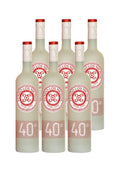 6x Pisco Fundo los Nichos 40º 750cc