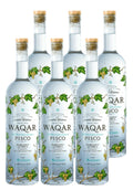 6x Pisco Waqar 40º 700cc