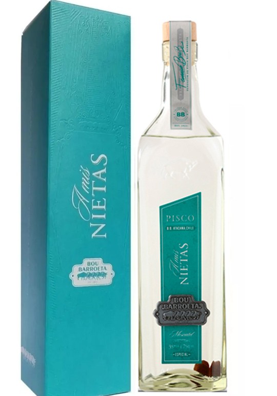 Pisco Bou Barroeta, A mis Nietas 35º 750cc