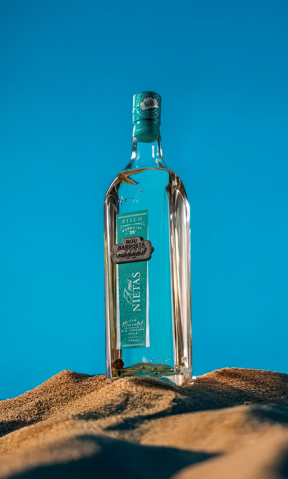 Pisco Bou Barroeta, A mis Nietas 35º 750cc