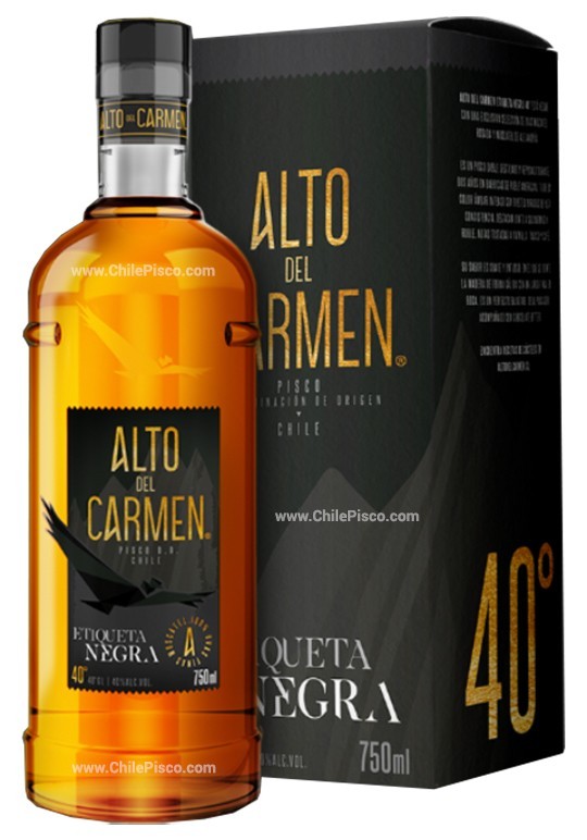 Pisco Alto del Carmen 40º Envejecido 750cc