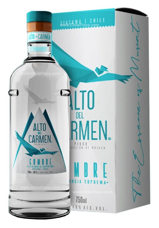 Pisco Alto Del Carmen Cumbre 40º 750cc