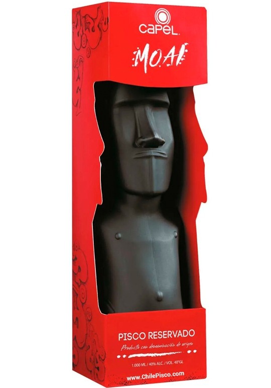 Pisco Moai Capel 40º 1000cc