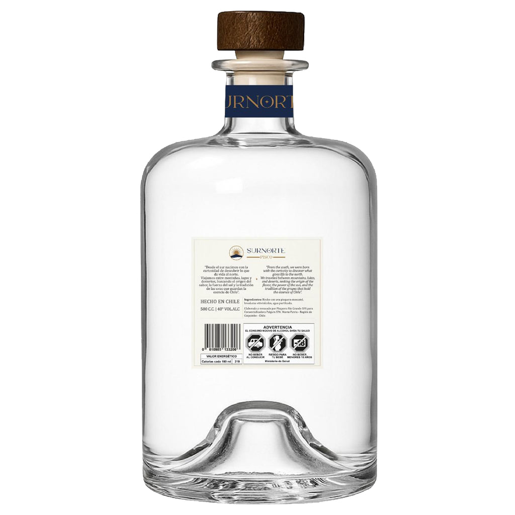 Pisco SurNorte 40° 500cc