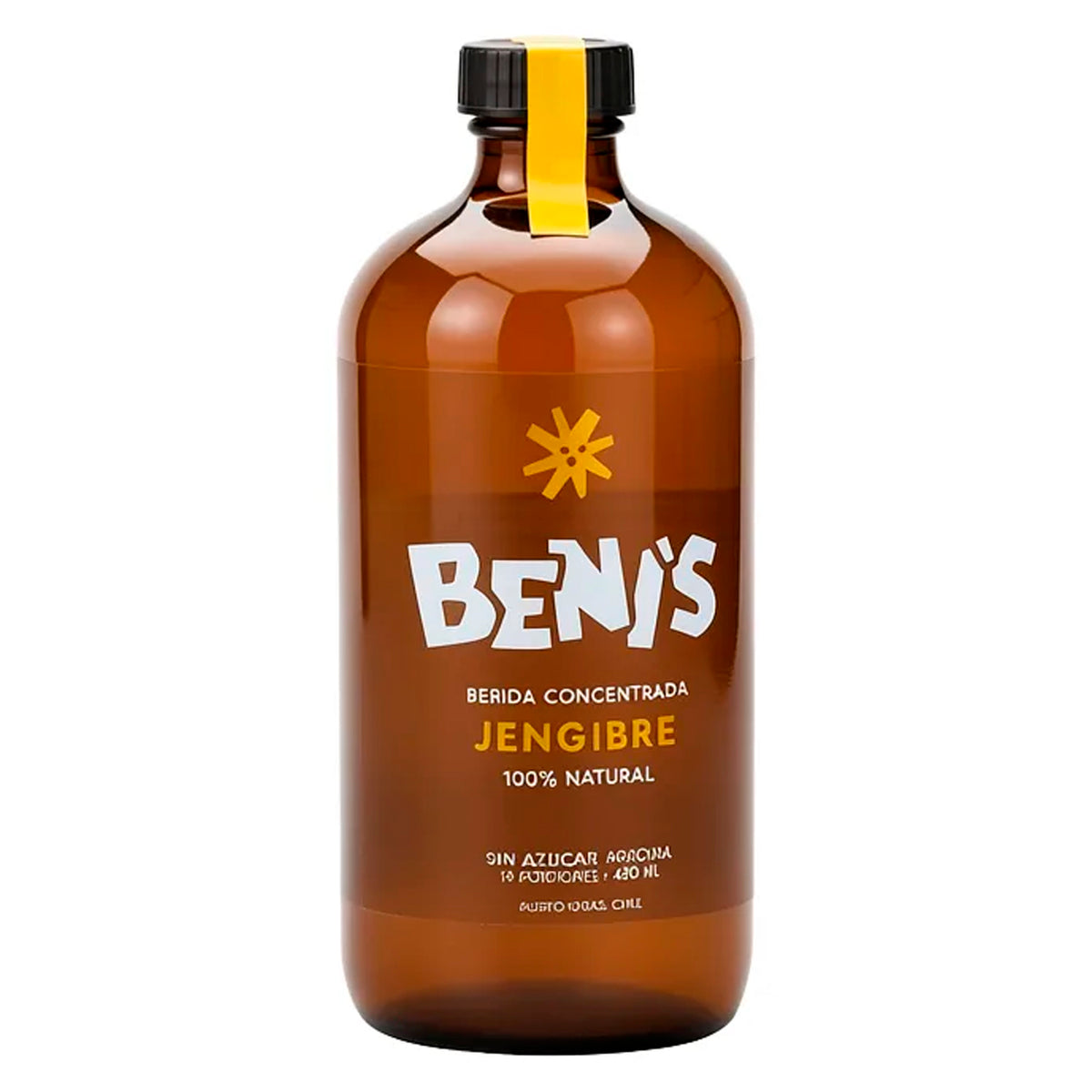 Beni's Bebida de Jengibre Natural 480cc