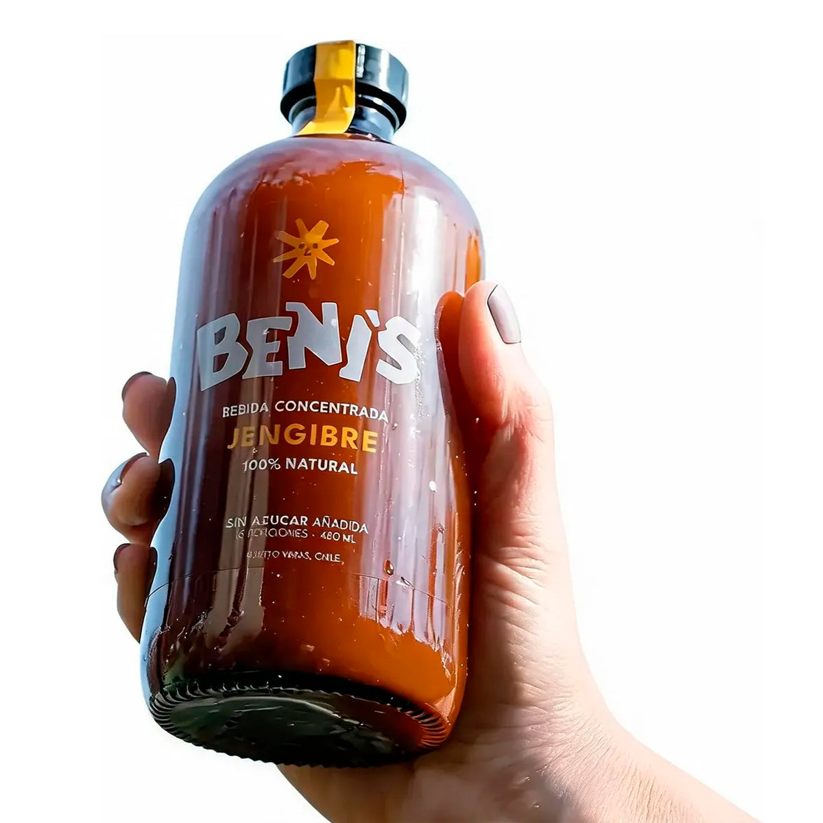 Beni's Bebida de Jengibre Natural 480cc