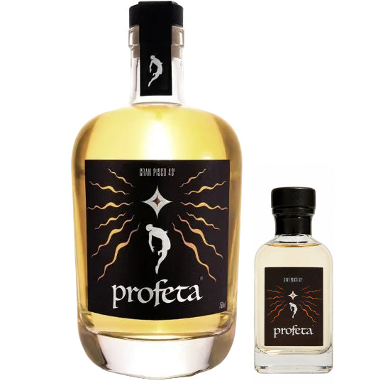Pisco Profeta 43º 750cc + Mini 50ml